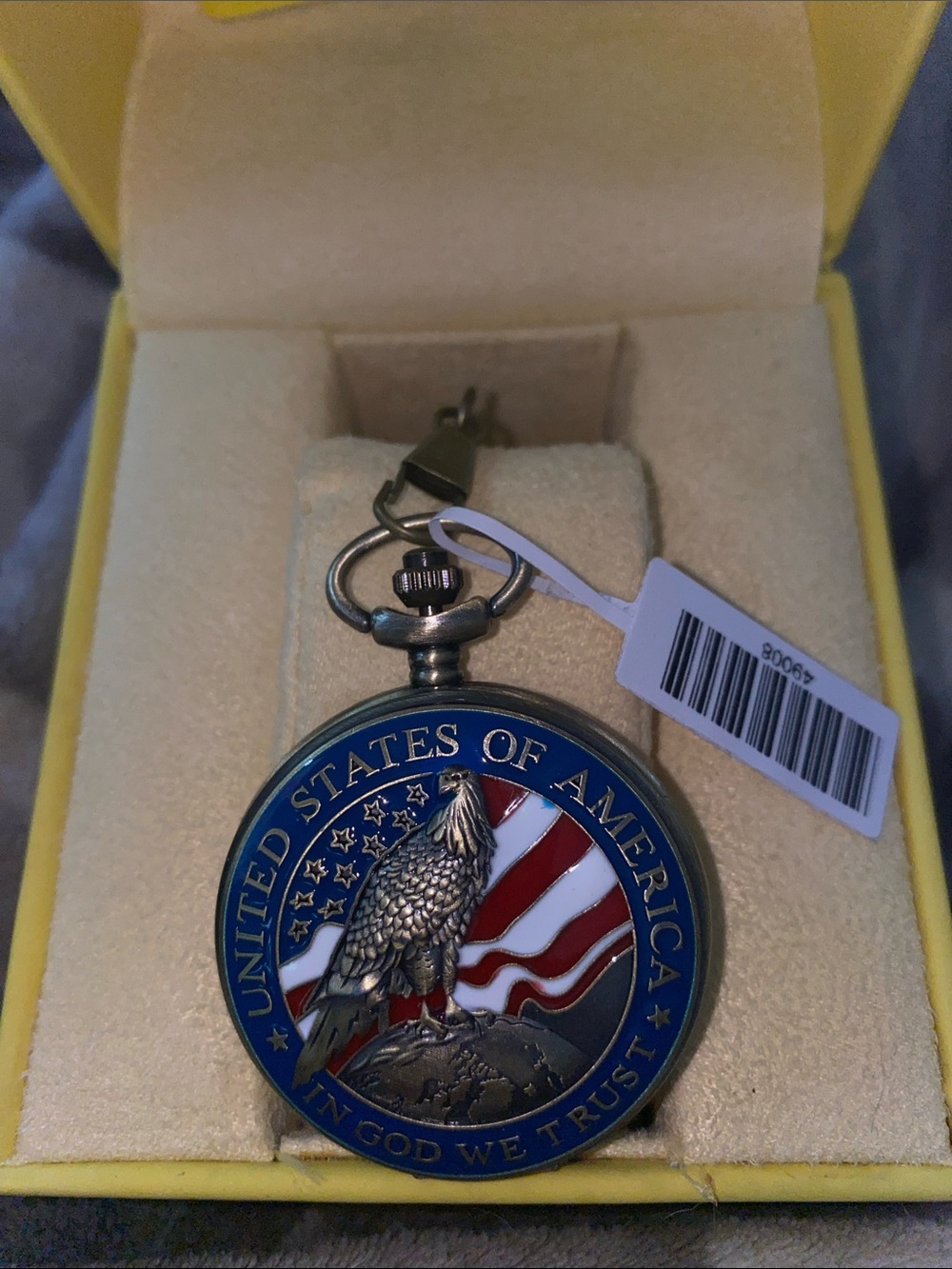 Invicta Patriotic Pocket Watch